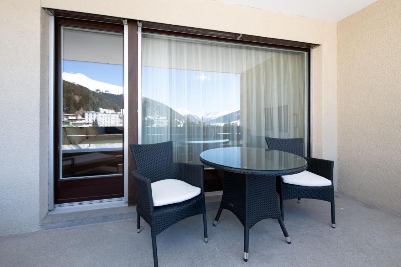 Ferienwohnungen, Carlton Am Park, Davos Platz Buitenkant foto